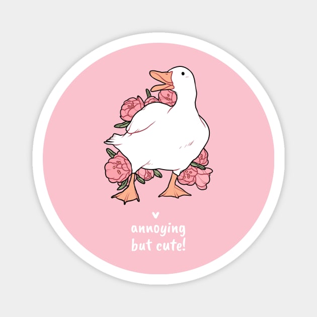 Annoying but cute! Magnet by soniastegemann